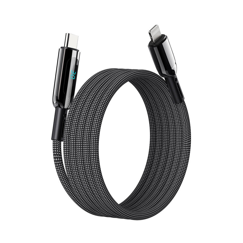 Wiwu Wi-C041 MagQ Çinko Alaşımlı Type-C to Lightning Hızlı Şarj Özellikli Data ve Şarj Kablosu 30W Wiwu Wi-C041 MagQ Çinko Alaşımlı Type-C to Lightning Hızlı Şarj Özellikli Data ve Şarj Kablosu 30W